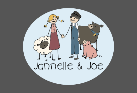 Janelle and Joe logo