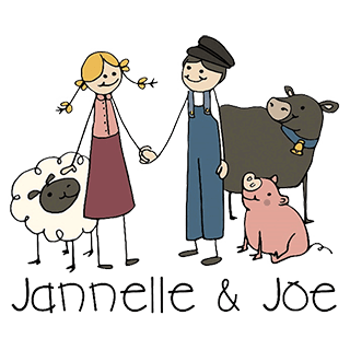 Jannelle and Joe logo